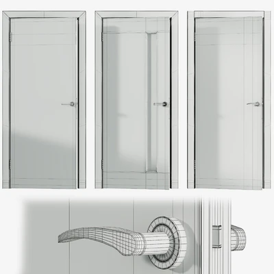 Interior doors with locks included Hardflex — View 2