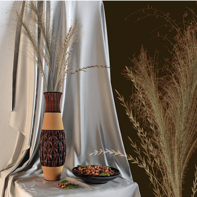 Decor with a vase and nuts — Descargar