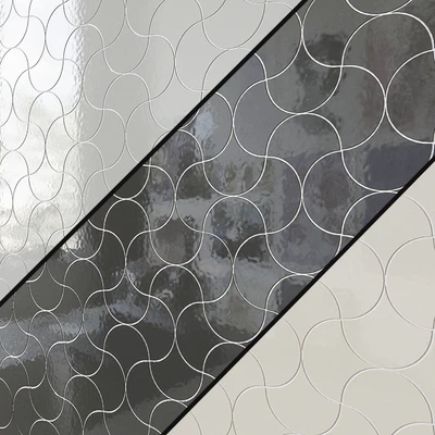 Ceramic wall tile EQUIPE SCALE Fan — Ver 2