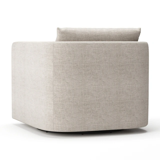 Bacall Curved Swivel Chair — Descargar