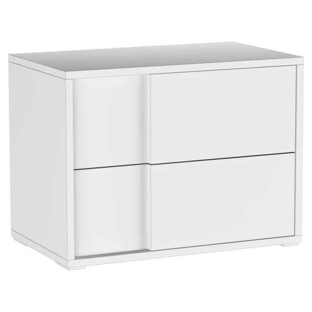 Vig Furniture Nova Domus Asus - Italian Modern Elm Gray Nightstand — Descargar