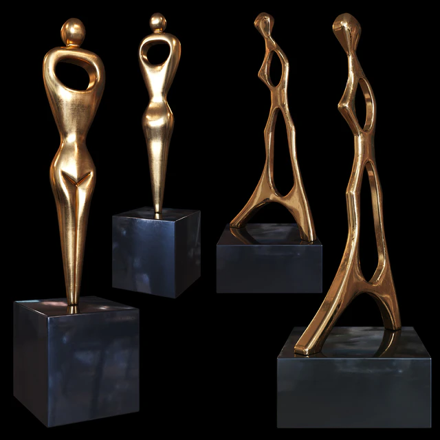 Burlini Alfredo woman sculptures — Скачать