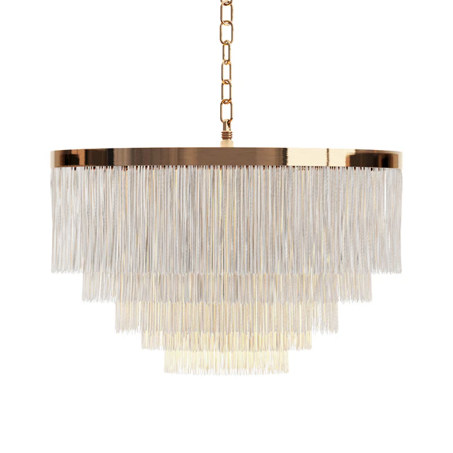 Светильник Oahu Fringe Pendant от Anthropologie — Скачать