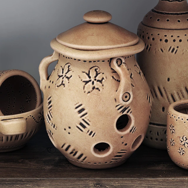 Dishes clay n22 / Clay dishes No. 22 — Descargar