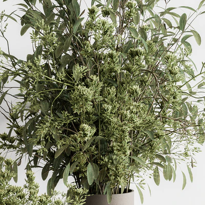 Vase and Plant Decorative Set - Set 126 — Вид 3