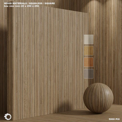 Материал дерево (бесшовный) дуб - set 130 — Вид 1