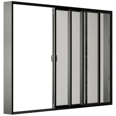 Sliding Metal Window - Windows Set 20 — Ver 5