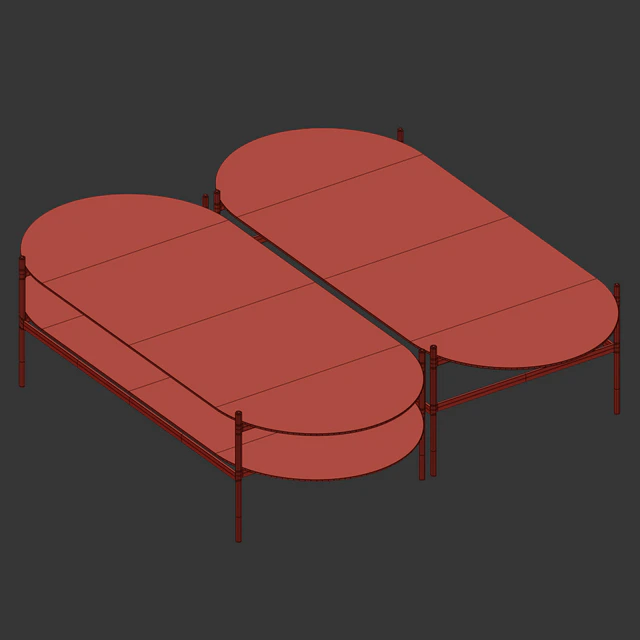 Coffee table Duotone Pill — Descargar