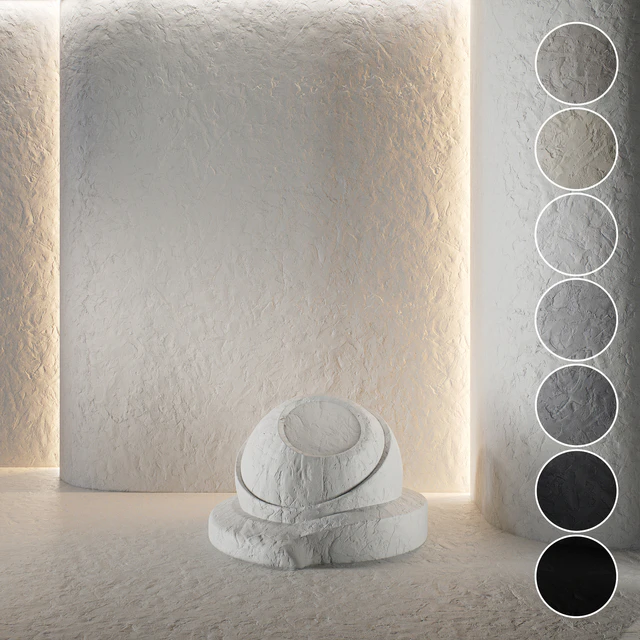 Decorative poster | Concrete set (seamless) | 38 — Descargar