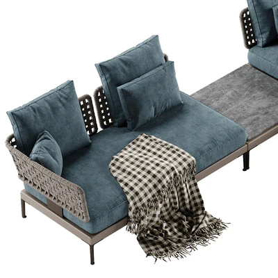 Minotti Patio sectional sofa — Ver 2
