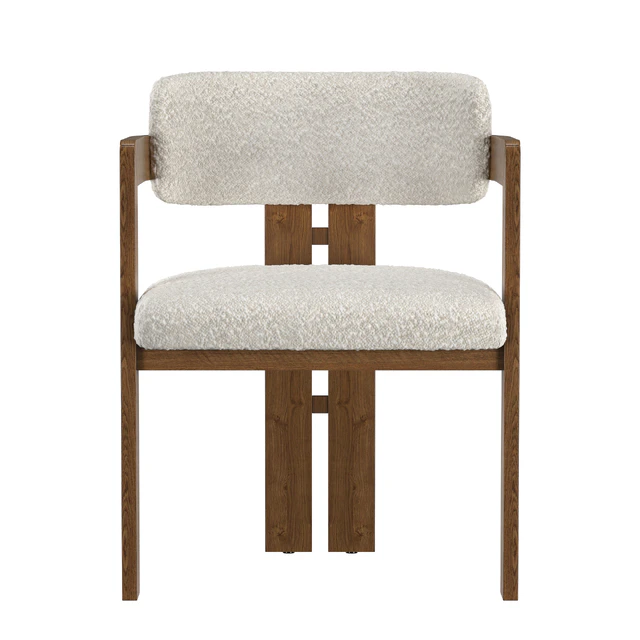 Curved Walnut Dining Chair — Download