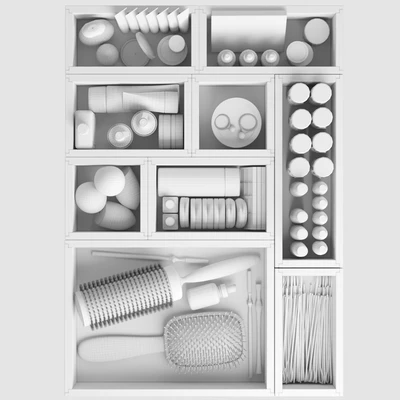 Cosmetics set for beauty salon or dressing table — Ver 2