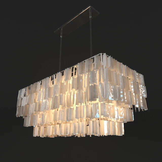 hanging Capiz Chandelier — Скачать