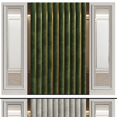 Wall panels in modern classic style 9 — Ver 3