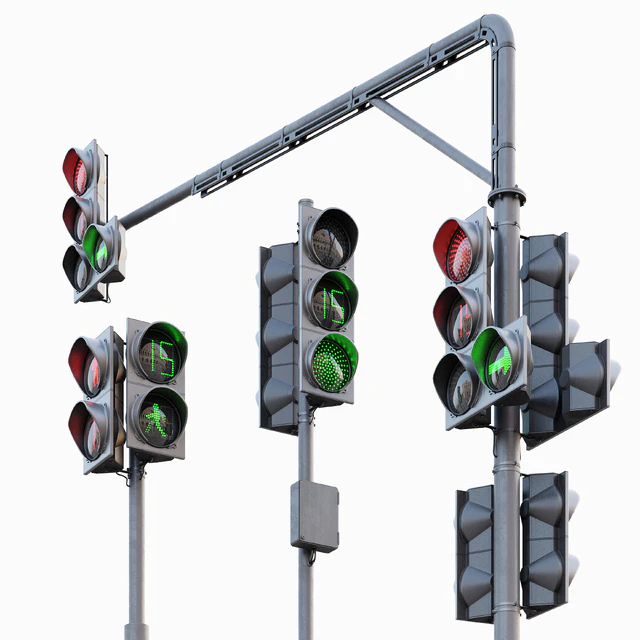 AVE Traffic Lights Set (Animated) — Descargar