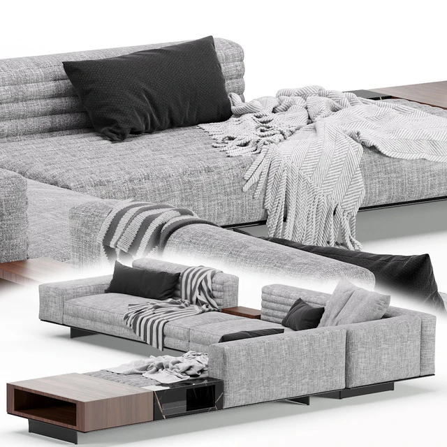 Minotti roger modular sofa — Descargar