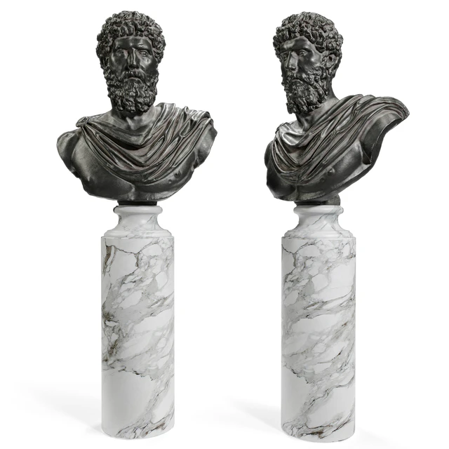 Lucius Verus Bust Black — Скачать
