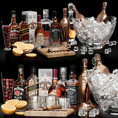 whiskey, scotch and congac cocktail — Вид 1