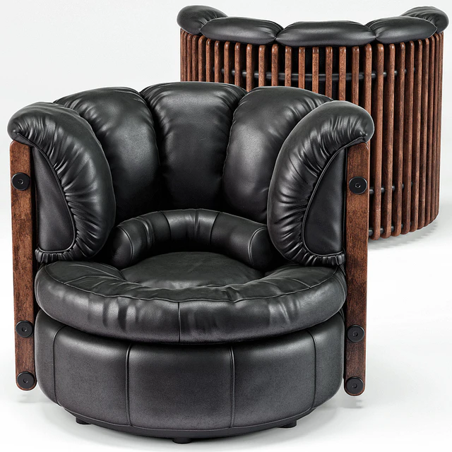 Isle D'Palm Arm Chair, Ottoman — Descargar