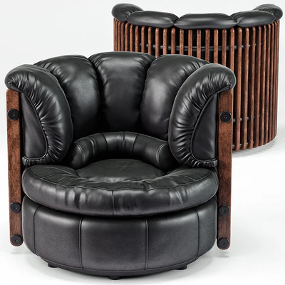 Isle D'Palm Arm Chair, Ottoman — Ver 3