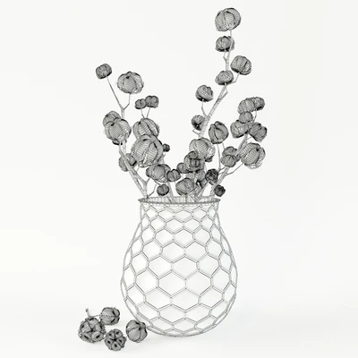 Cotton in a vase — Ver 3
