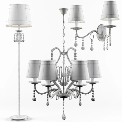 lamps Set Ideal Lux Senix — Ver 2