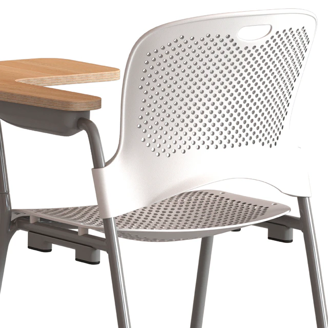 Herman Miller Caper Stacking Chair with table — Скачать