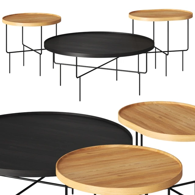 Blu Dot Roundhouse Coffee Tables — Descargar