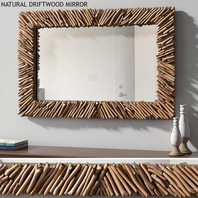 Pottery barn NATURAL DRIFTWOOD MIRROR — Ver 1