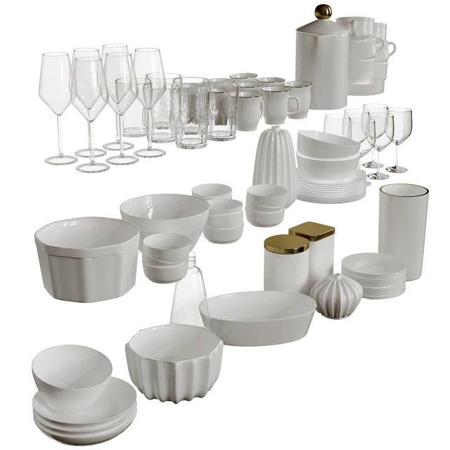 Set of dishes — Descargar