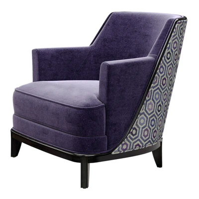 Pierre Cunot Blandin Club Chair Normandie | Normandie Ottoman — Ver 2