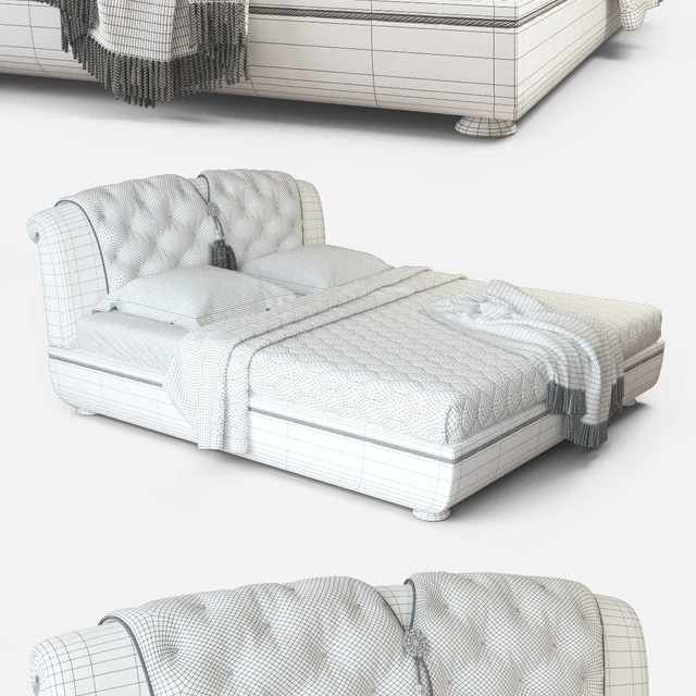 Кровать Doniss Bed от Turri m02 — Скачать