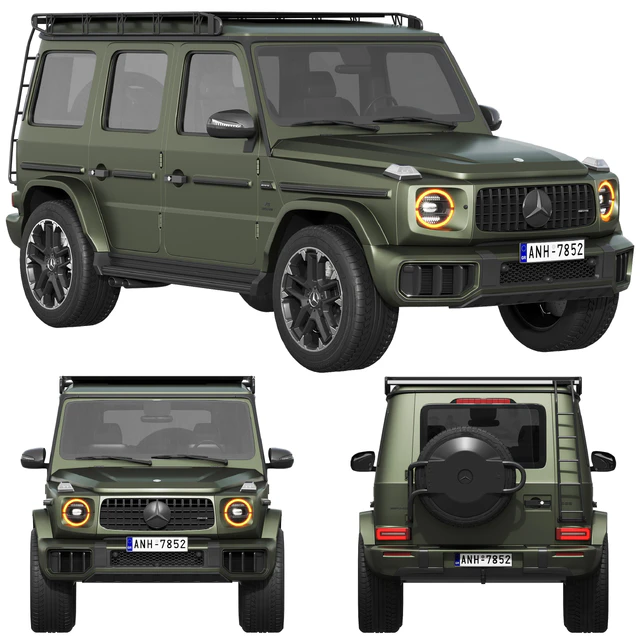 Mercedes-Benz G63 AMG 2025 Offroad Package PRO — Скачать
