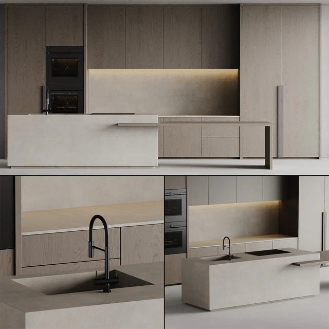 Kitchen with island 006 — Descargar