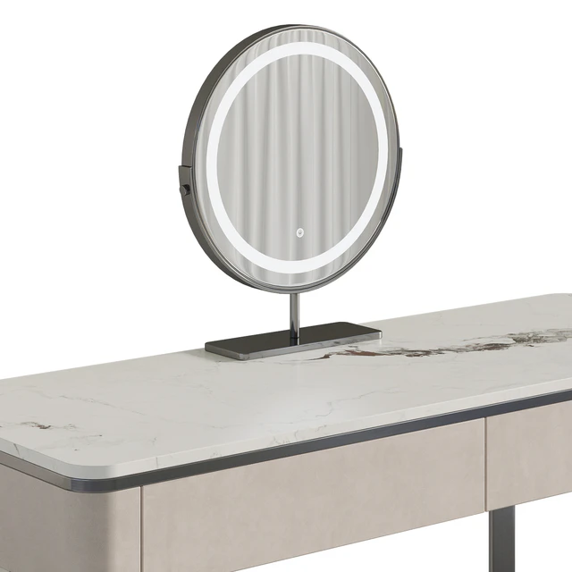 Lalume dressing table with makeup mirror — Descargar