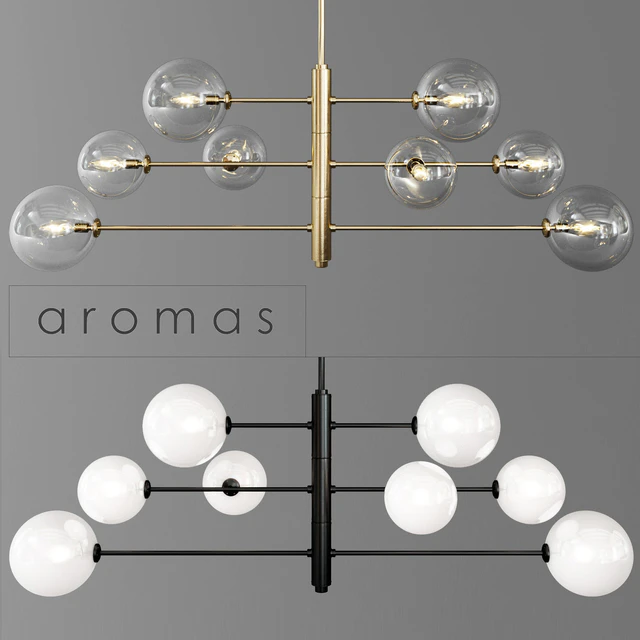Aromas  Atom 8L pendant lamp — Скачать