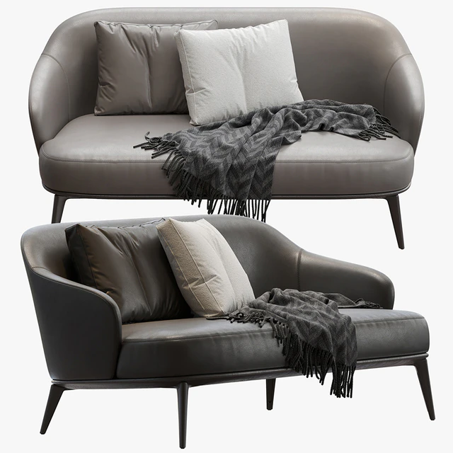 Minotti Leslie Lounge Sofa — Скачать