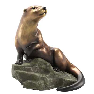 Garden sculpture Otter — Ver 1