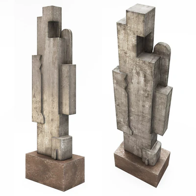 Geometric sculpture. — Ver 2