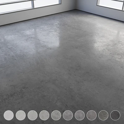 Self-leveling concrete floor No. 19 — Ver 1