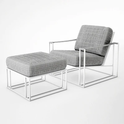 Milo Baughman Sling Chair — Ver 2
