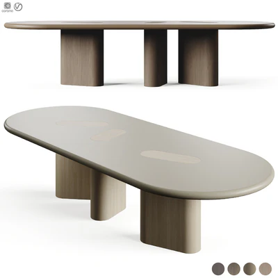 Emmemobili Fatty Table Oval — Ver 1