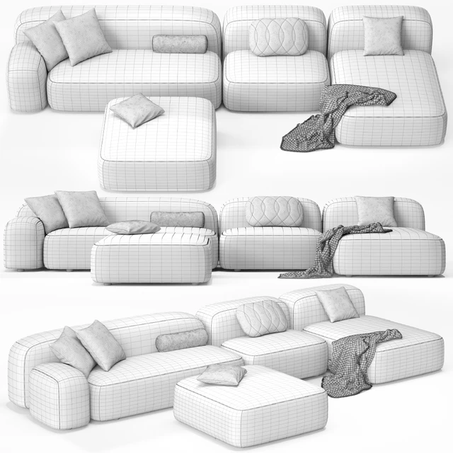 Modular Sofa Ribble — Descargar