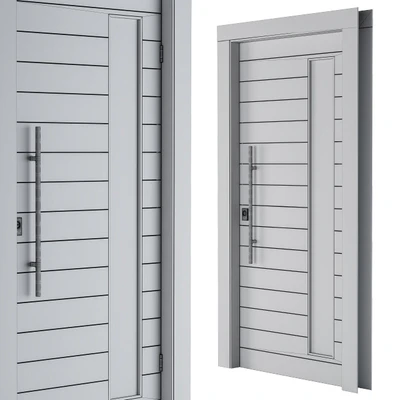 Wooden Front Door — Вид 2