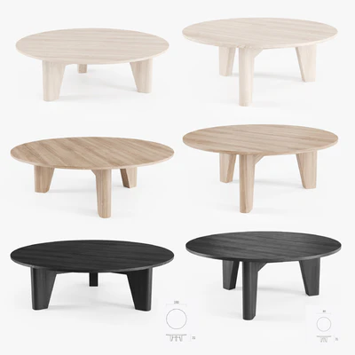 Yke coffee table / Piet Boon coffee table — View 3