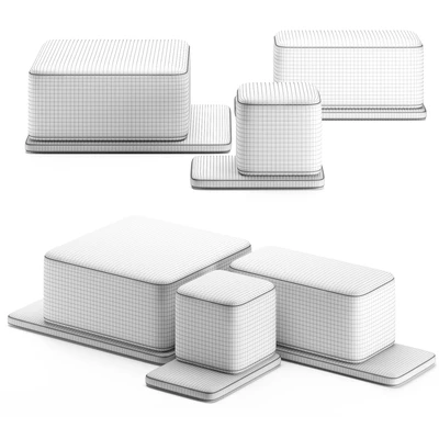 COAST | Pouf by Woo Furniture — Ver 2