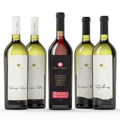 WINE Red and White bottles — Ver 1