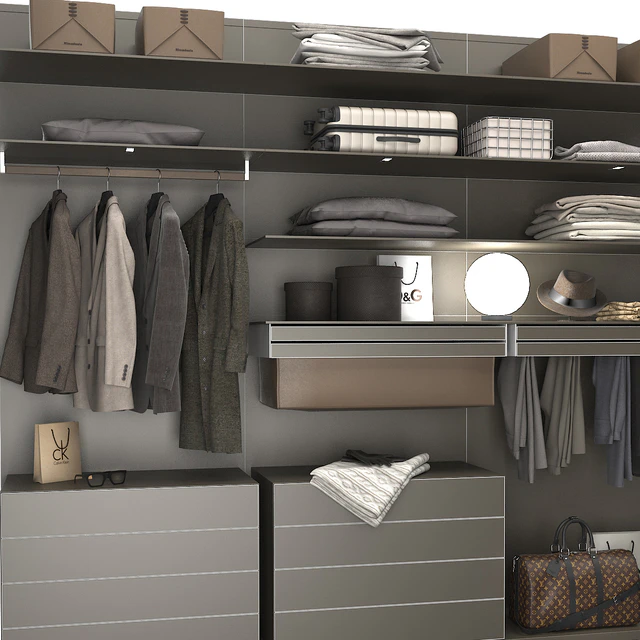 Rimadesio Abacus Walk-in Closet 1 — Скачать