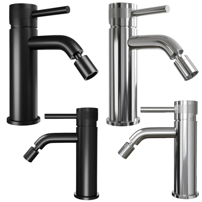 Bidet faucet Allen Brau Priority Chrome/Black — Ver 1