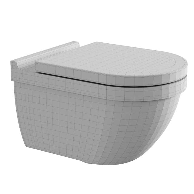 Duravit Starck 3 wall-mounted washdown toilet — Descargar